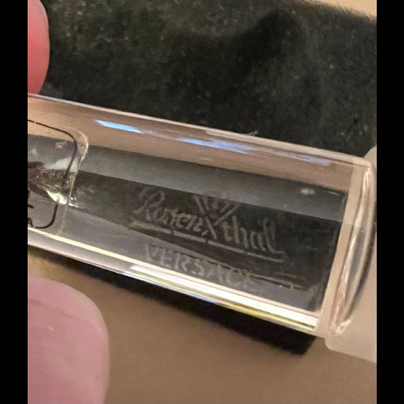 Versace, Crystal Stopper, Rosenthal Frosted Double Sided Medusa Wine Stopper - Picture 8 of 13